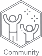 Community-Hex-Icon-Gray Community-Hex-Icon-Gray